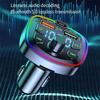 Q7 Car Bluetooth FM Transmitter Hands-Free Dual USB PD Charger MP3 3.1A