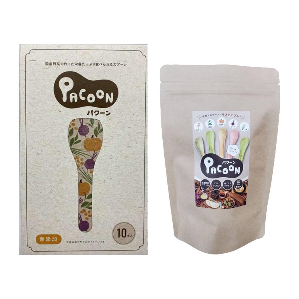 

Japan Marushige Seika e-tray Eatable Spoon PACCON Domestic Vegetable 5 Kinds 5 Bottles