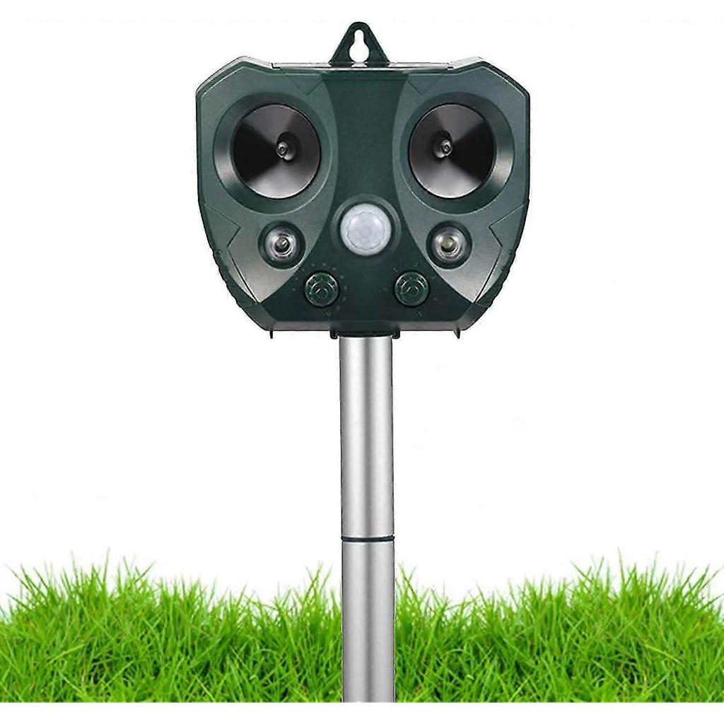 2023 - Ultrasonic Cat Deterrent For Garden, Solar Animal Repeller, Ultrasonic Repellent, Ultrasonic Deterre