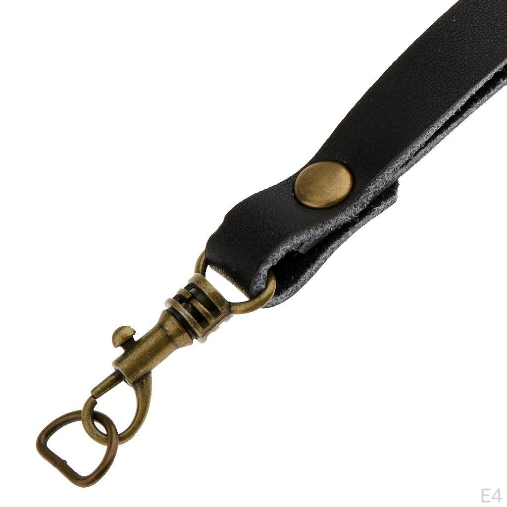 Leather Wristlet Wrist Bag Strap Replacement For Clutch Purse Handbag Wallet DIY Hardware