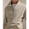 Polo Ralph Lauren Мужская толстовка с четвертью на молнии из петлевого флиса Mnpokni16824384020