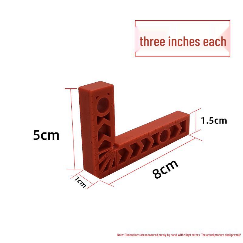 Right Angle Splicing Positioner, Woodworking Tool - 90°/45° Ruler Fixer