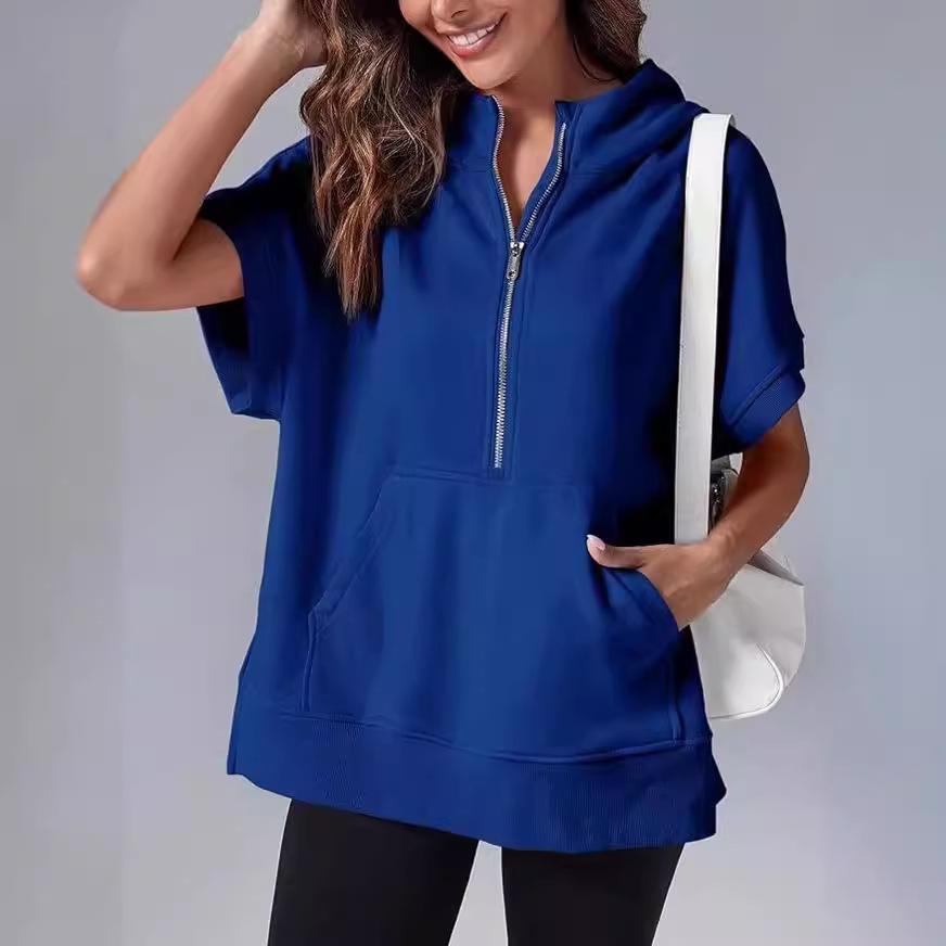 Ladies' Short Sleeved Temperament Casual And Fashionable Design Sense Spring And Summer Top Y2K Sexy Waist Cinching Short Sleeved T-Shirt