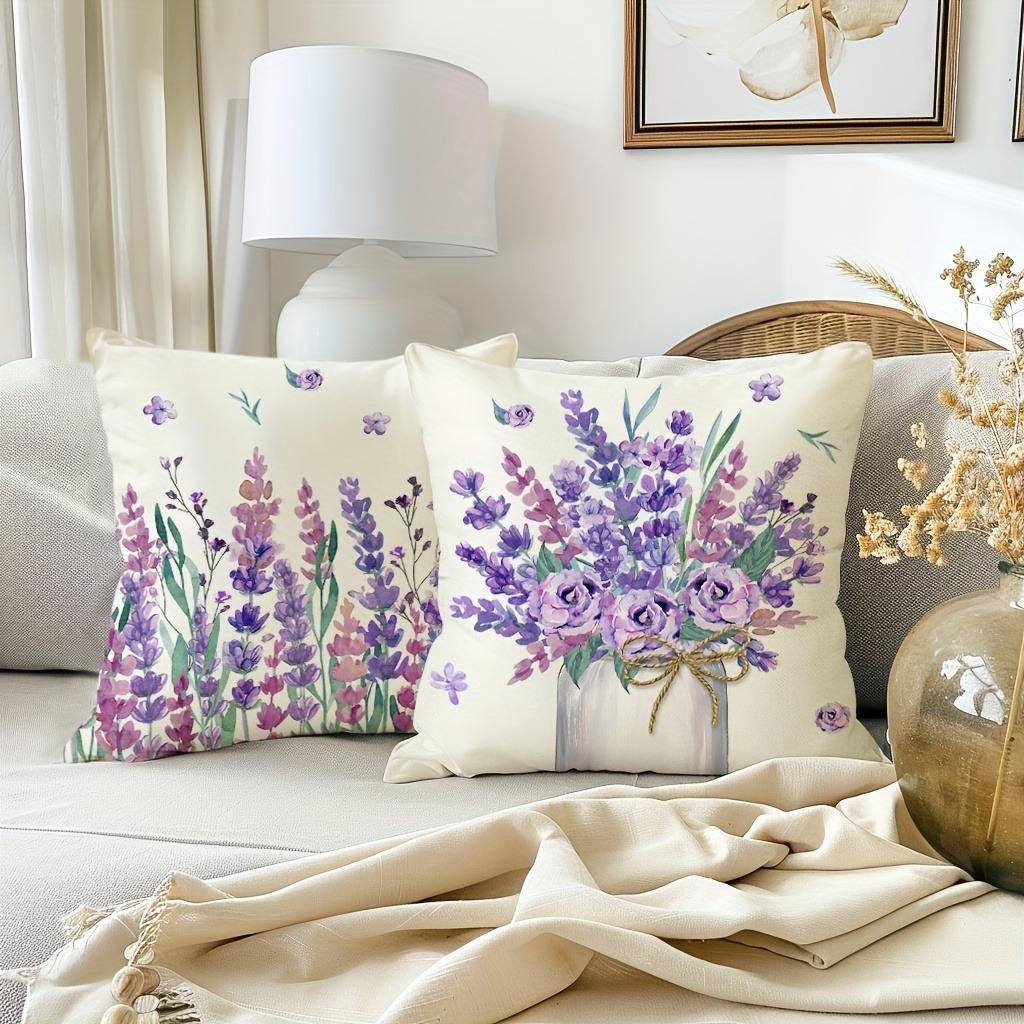 Imbuing Elegant Feelings In Pillowcases Cover Bedroom Sofa Decoration Polyester Cushion Cover with Zipper