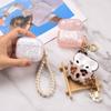 Leopard Girl Case for AirPods Pro 2 Pro 3 USB C 2025 Cases for Airpods 4 Pro 2 3 Soft Silicone Cover for Airpods Pro 3 2 1 Funda