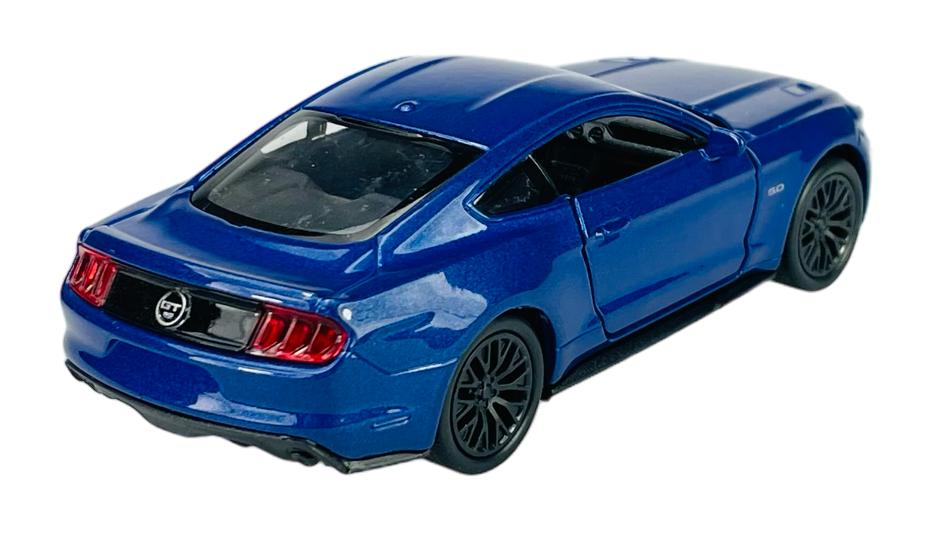 WELLY 2015 FORD MUSTANG GT BLAU 1:34 43707