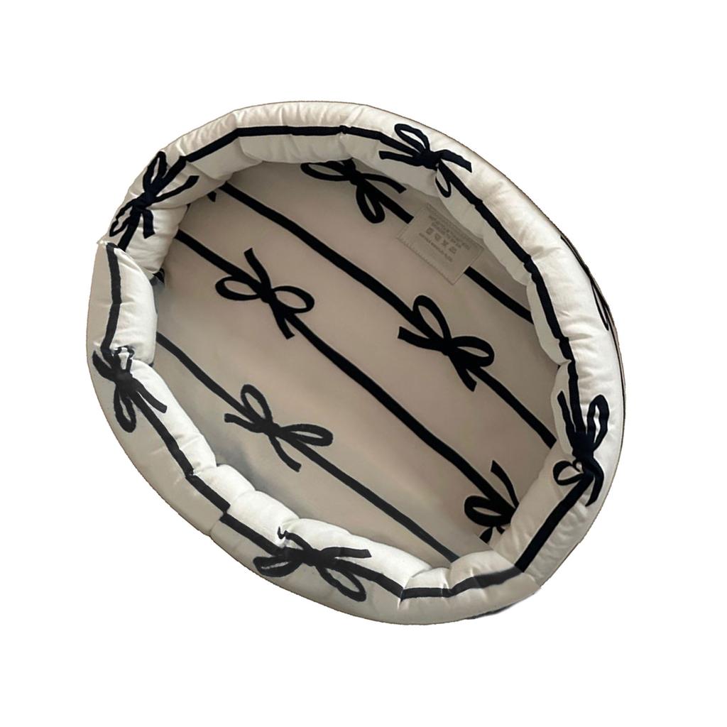 Elegant Butterfly Bowknot Storage Basket Fashion Accessory for Organizing Small Items In Home and Office Daily Use