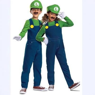 Halloween Mario Show Costume Party Festival Cosplay Super Mario Show Costume