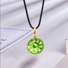 Birthstone Rhinestone Crystal Golden Round Beads Jewelry Making DIY Drop Decorations Chain Keychains Pendants Birthday