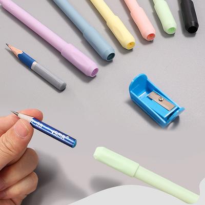 Bleistiftverlängerer Kunststift Griff Stifthalter Skizzierstift Buntstift Etui Verlängerung Kunstbedarf Schulbürobedarf