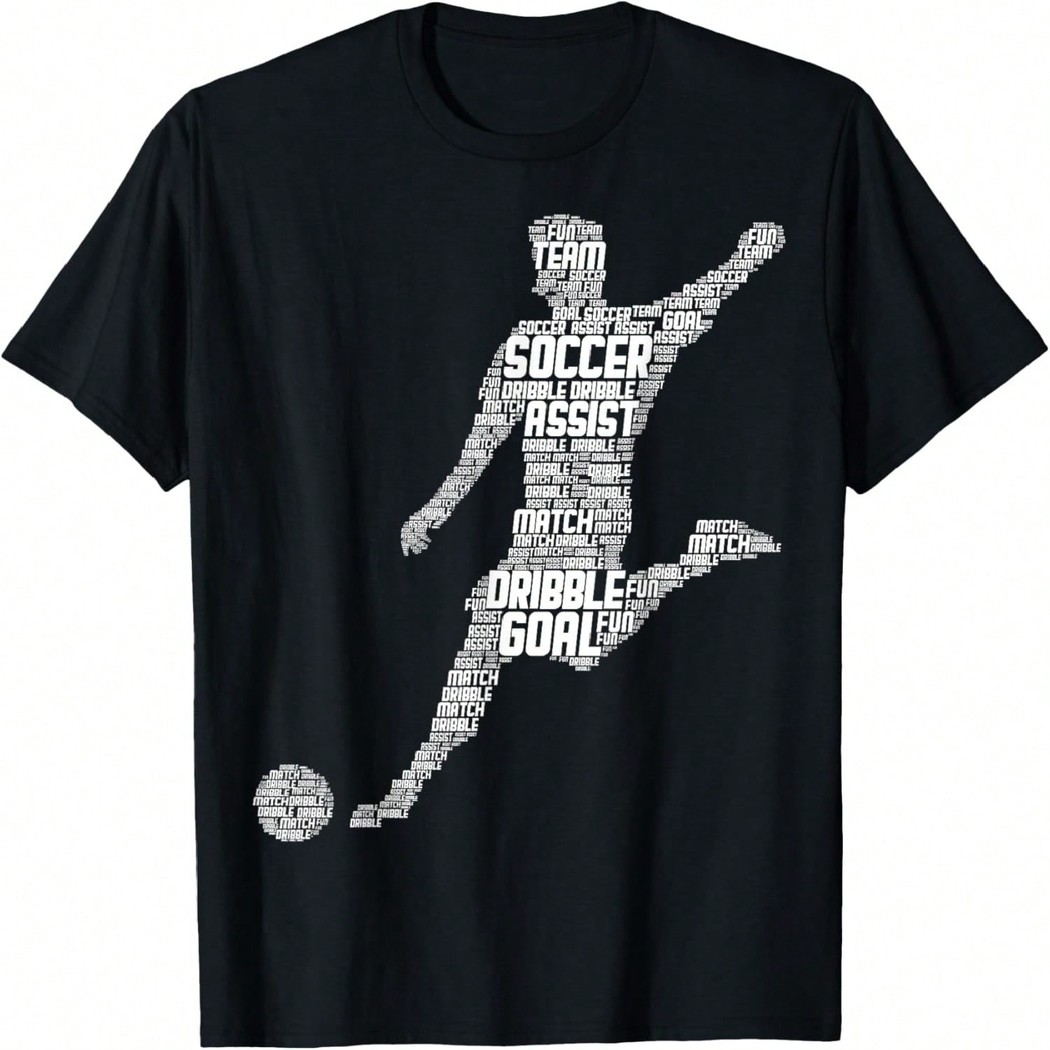 Soccer Player unisex Kids Boys T-Shirt S разноцветный