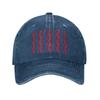 Kizomba Samakaka Ankara African Pattern Wax Denim Cap Casual Baseball Caps Adjustable Hat Summer Unisex Baseball Hats