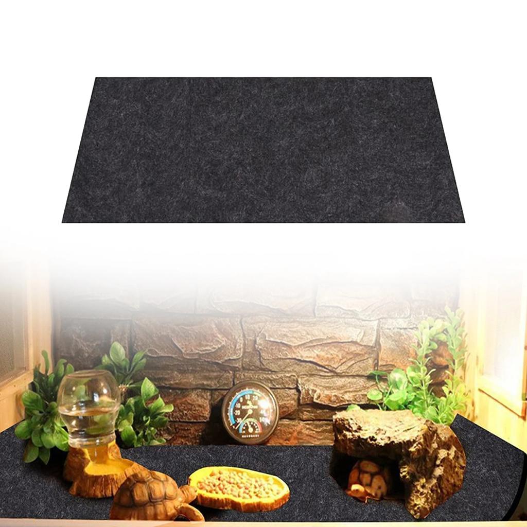 Reptilien Teppich Reptilien Terrarium Zubehör Lebensraum Weiche Aquascape Matte Reptilien Matte für Schlange Schildkröte Chamäleon Bartagame