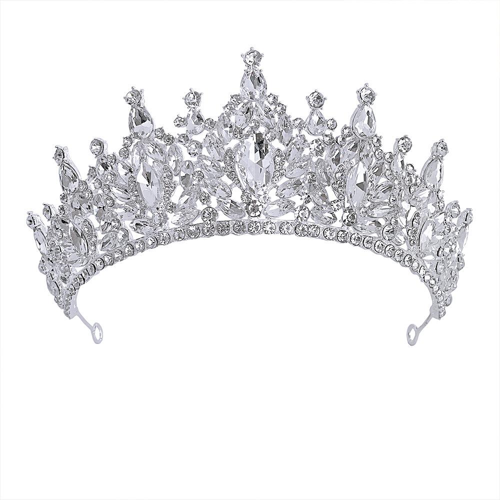 

New Wedding Dress Crown and Headwear of The Year Super Fairy Like Luxury for Brides Wedding Coming of Age Ceremony Female Birthday Crown