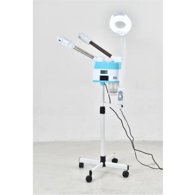 Beauty Salon Cold And Hot Sprayer Double Tube Facial Steamer Professional Moisturizing Spray Face Beauty Instrument
