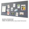 Large Felt Bulletin Board Cork Board Alternative Acoustical Wall Panel Home Office Classroom Kindergarten Wall DIY Picture Photo Decorative Board
