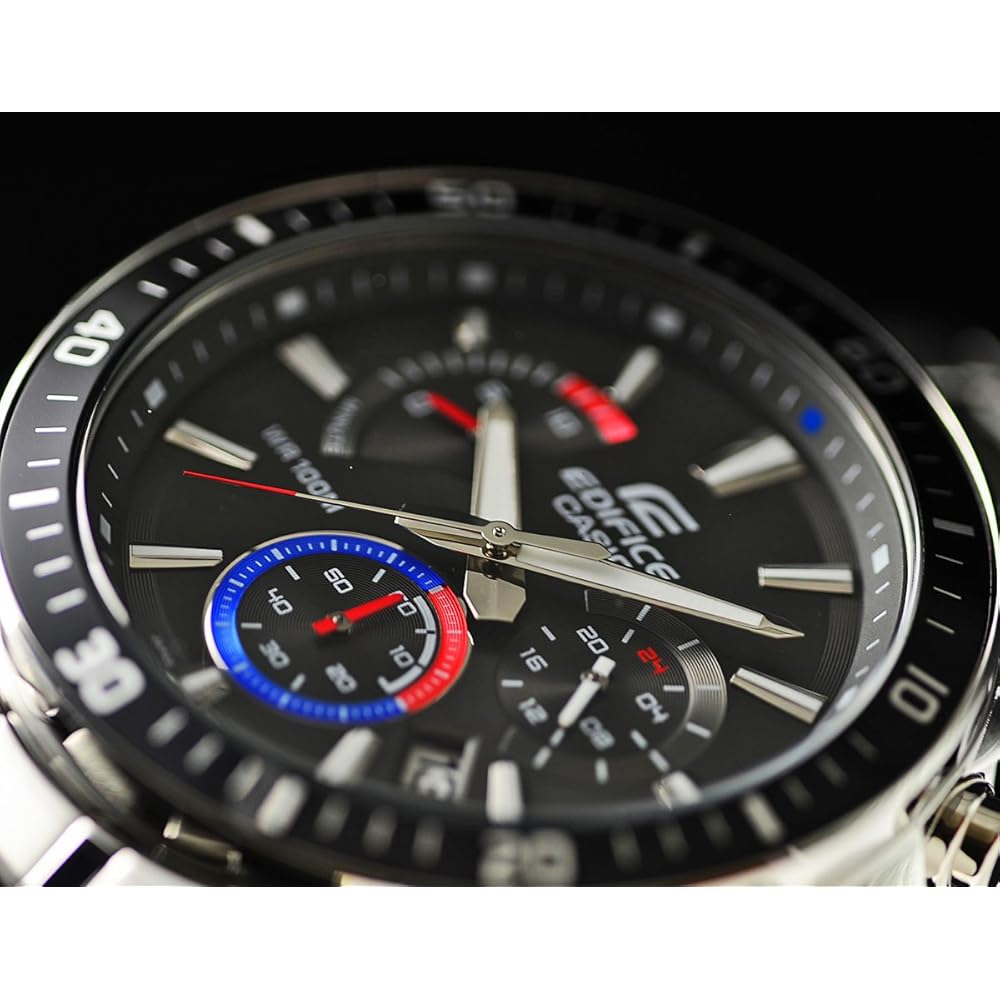 Casio Edifice EFR-552D-1A3 Men's Chronograph Watch 100m Water Resistant Stainless Steel