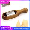 Stainless Steel Cheese Grater with Wood Handle, Vegetable Grater, Citrus Shredder Cheese or Lemon Fruit, Household Kitchen Tools
