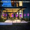 1/2/4/6/8/10/12Pcs Solar Flame Torch Light Flickering Light Waterproof Garden Decoration Outdoor Lawn Path Yard Patio Floor Lamp