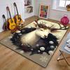 Majestic Deer with Festive Wreath Patterned carpet, suitable as a non slip play mat for the living room and bedroom sofa