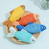 Simulation Mint Fish Bite Resistant Teething Chew Toy For Pet Cats