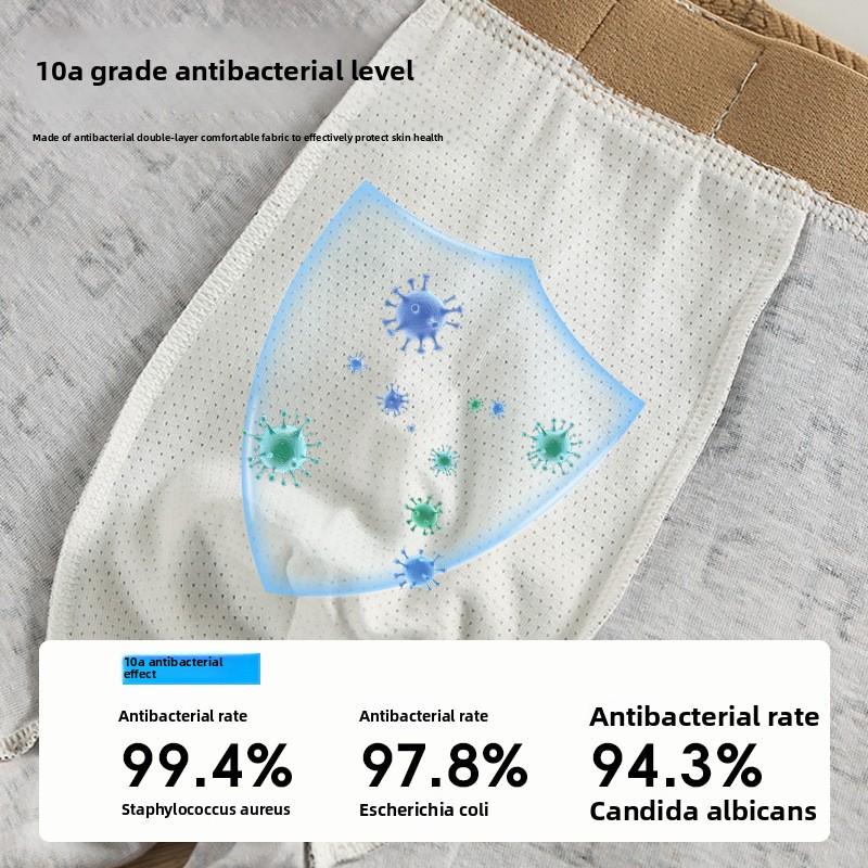 Men's Spring and Summer Fashion New Cotton Flat Angle Underwear