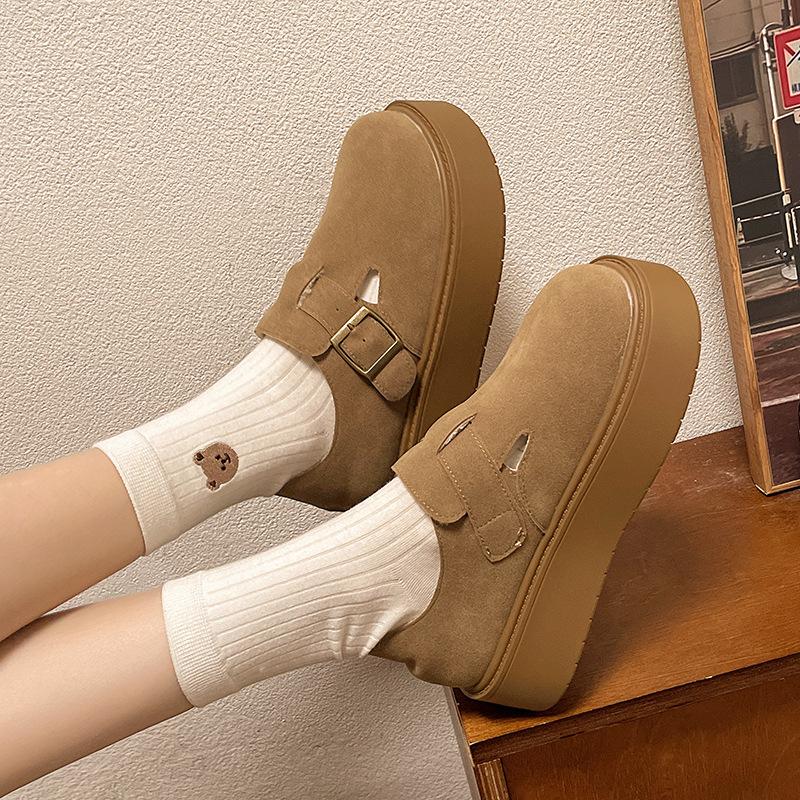 New Women's Casual Sneakers -Not Tired Feet Outdoor Travel Breathable Comfortable Fashion Non-slip Shock-absorbing Thick Soled Height Increasing Shoes