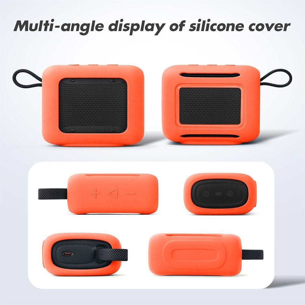 Portable Silicone Case Protective Cover for JBL GO 5 Bluetooth Speaker Speaker Accessories