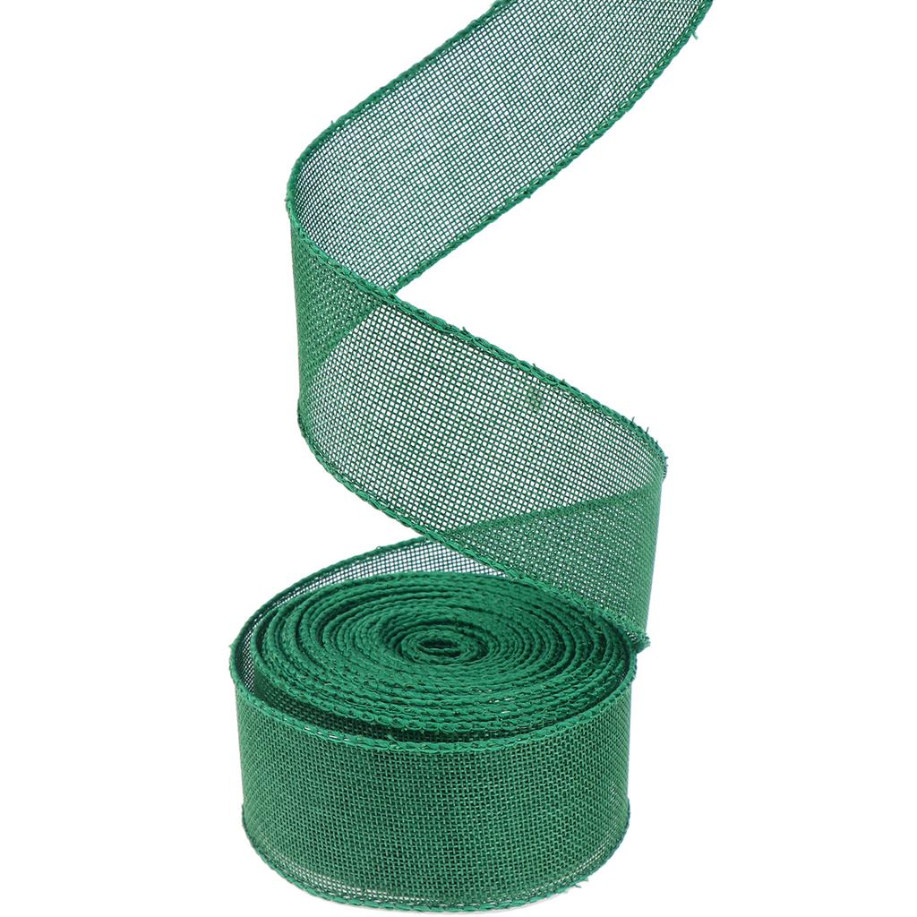 Burlap Wired Ribbon Perfect For Wedding Home Decoration Gift