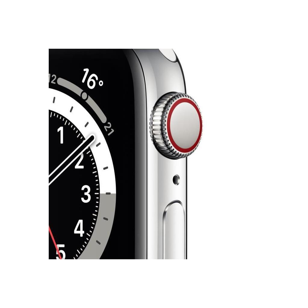 On sale now: New, Open Box - Apple Watch Series 6 40mm Silver Aluminum  White Sport Band MG283LL/A