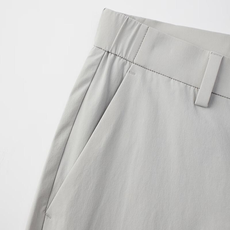 EMZ Men's Lightweight Drape Straight-Leg Casual Pants