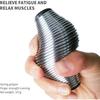 Anti Stress Ball Metal Spring Grip Ball Hand Finger Fitness Ball Grip Strength Enhancer Relieve Anxiety Decompression Toys
