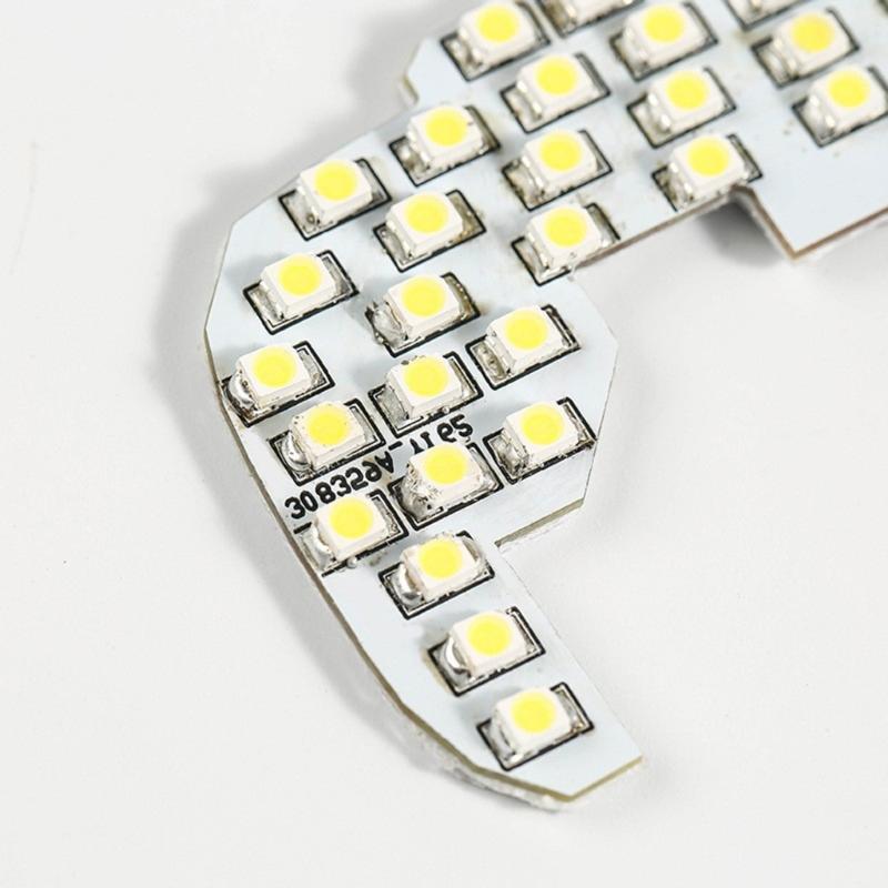 2pcs LED Interior Reading Lights Bright LED Car Cabin Lights Energy Efficient Easy Installation for JB23 JB33 JB43