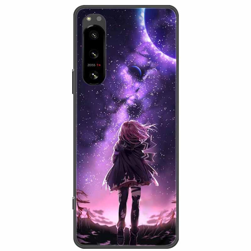 For Sony Xperia 5 III Case Soft TPU Cute Cats Silicone Protective Cover for Sony Xperia 5 II Phone Cases Xperia5 Cartoon Fundas