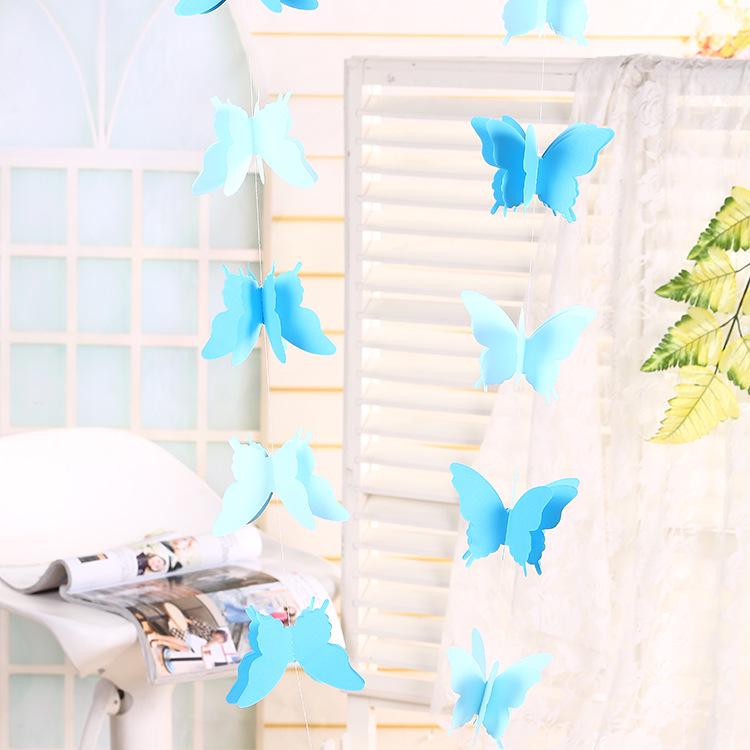 Valentine's Day Butterfly Ceiling Decoration for Restaurant or Store Anniversary Event