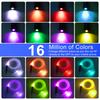 16W Car RGBW LED Fiber Optic Atmosphere Dome Light Kit Bluetooth APP Control