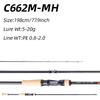 Portable Long-casting Lure Rod Super Fast Action Fishing Rod CORK HANDLE 4 AXIS TORAY CROSS CARBON SPINNING CASTING SEA BOAT BASS CRAPPIE FISHING ROD