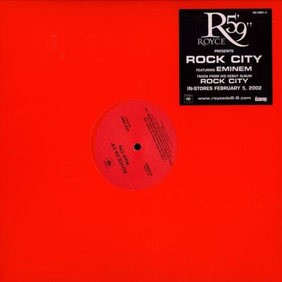 12palcová deska ROYCE DA 175 cm, EMINEM - Rock City CAS56661 Columbia 2001 US Rap & Hip-Hop/R&B Použitá