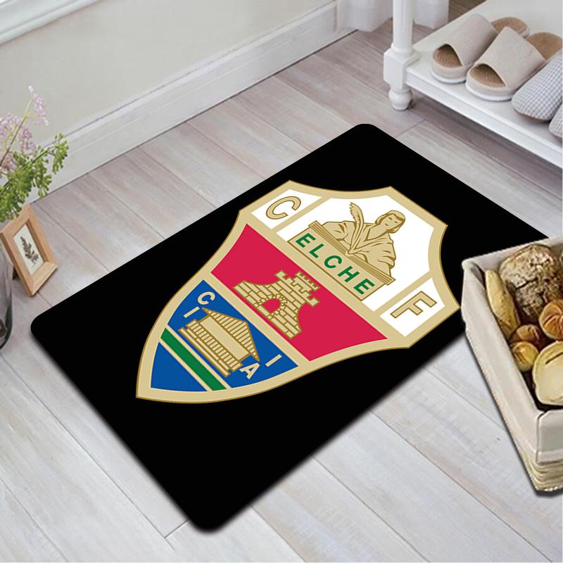 Elche club Pattern Rug Floor Mat for Living Room or Bedroom Soft and Comfortable Carpet a Gift for Birthday and Holiday.