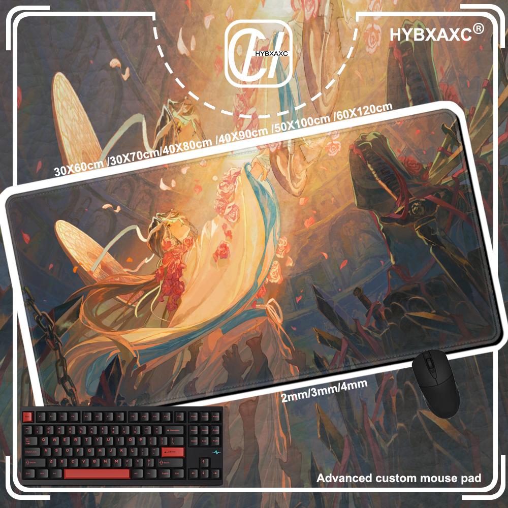 HD TGCF Xie Lian Hua Cheng Large Rubber Mouse Pad Xcm Creative Cartoon Art Ruoye EMing NonSlip Mat for BL Cosplay Fans