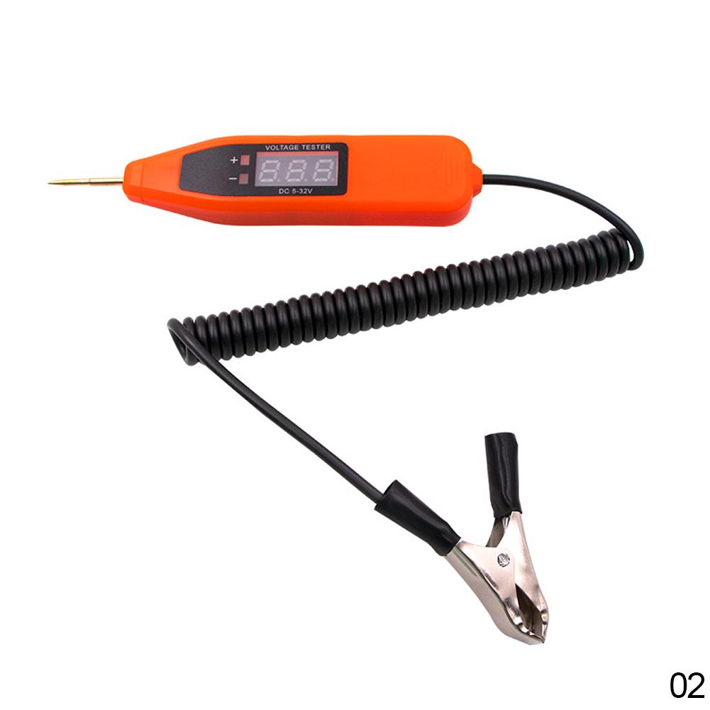 Auto Electrician Probe Machine Car Tools 5V/24V/32V Car Electrical Circuit Test Pen Dca Voltage Detector AC Voltage Indicator