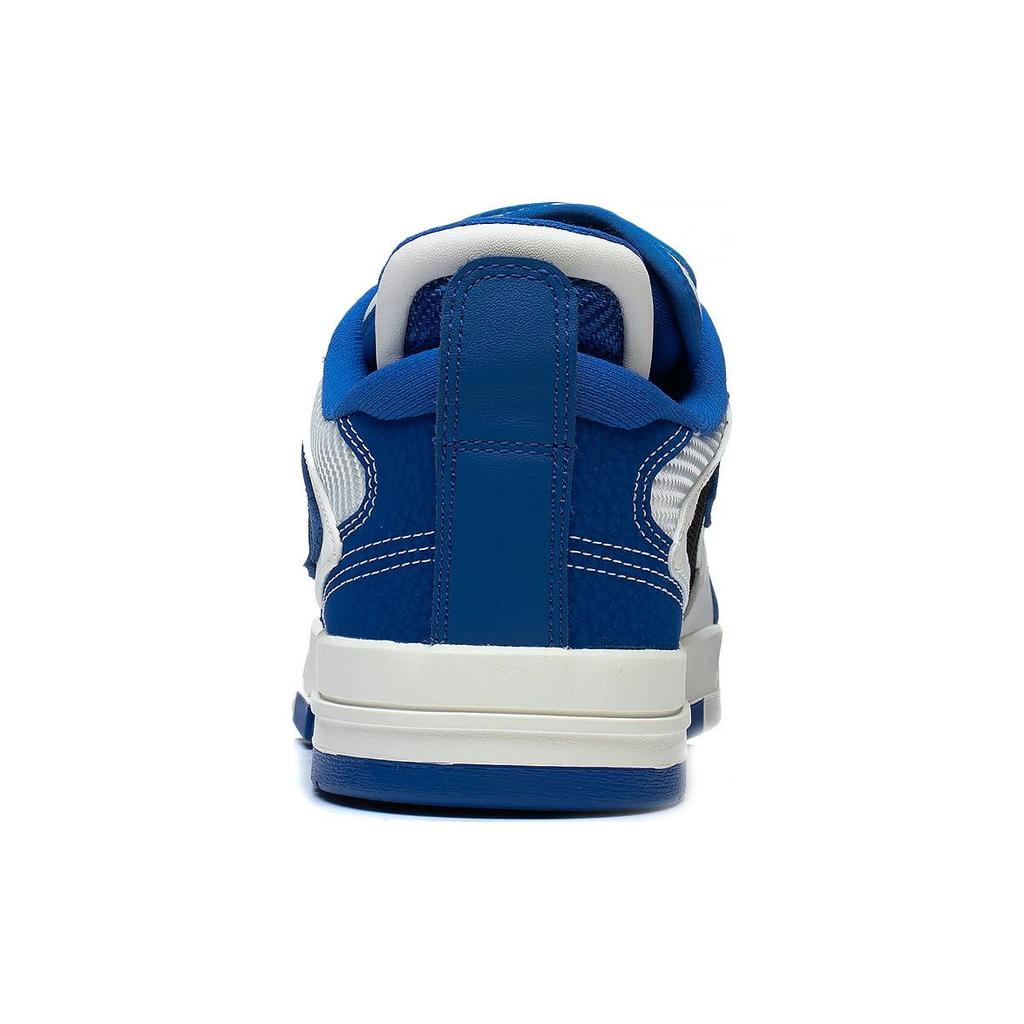 Li Ning Wave PRO Synthetic Leather Slip Resistant Abrasion Resistant Low top Skateboard Shoes Men's White Blue AECT013-2