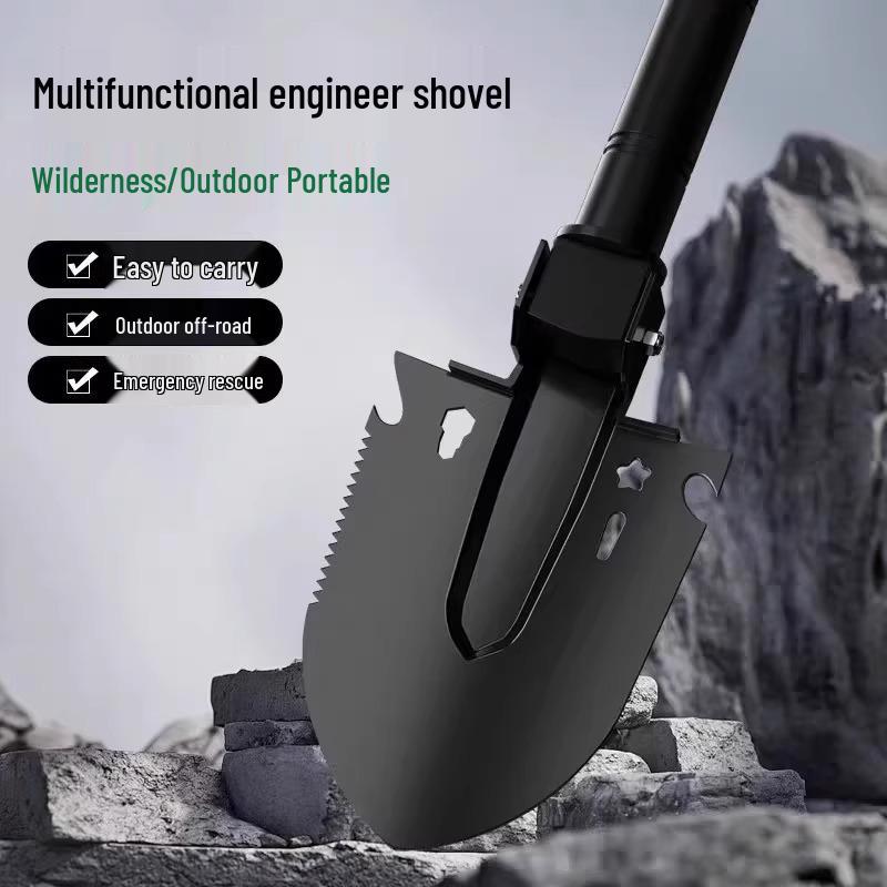 Multifunctional Outdoor Military Shovel: Camping, Vehicle-Mounted Tool