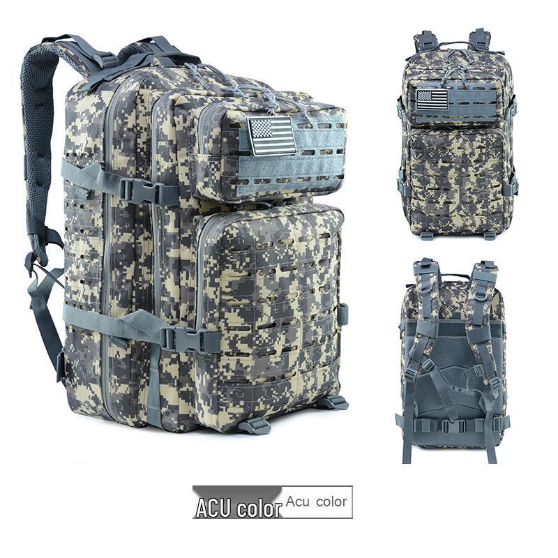 Men's Outdoor Tactical Camouflage Backpack for Off-Road, Camping, Hiking, and Cycling