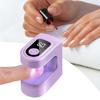 Mini UV Light For Gel Nails Fingernail Curing Dryer USB Charging Nail Curing Light With 2 Timing Modes For Manicure Pedicure