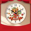 12-inch 30cm Spring Festival Festive Chinese Style Wall Clock Living Room Bedroom Wall Hanging Creative Silent Clock Watch