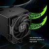 Scythe Mugen 6 Dual Fan Black Edition CPU Air Cooler, Supports Intel LGA1700, LGA1151, AMD AM5, AM4, 120mm, Single Tower, Aluminum Top Cover (Mugen 6