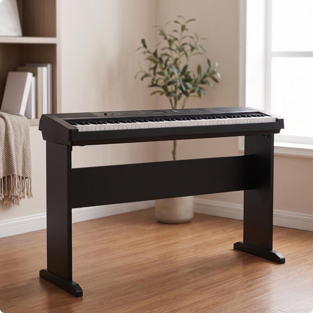 Universal Piano Stand | Sturdy, Keyboard Stand, Secure, for Home Studio, Music