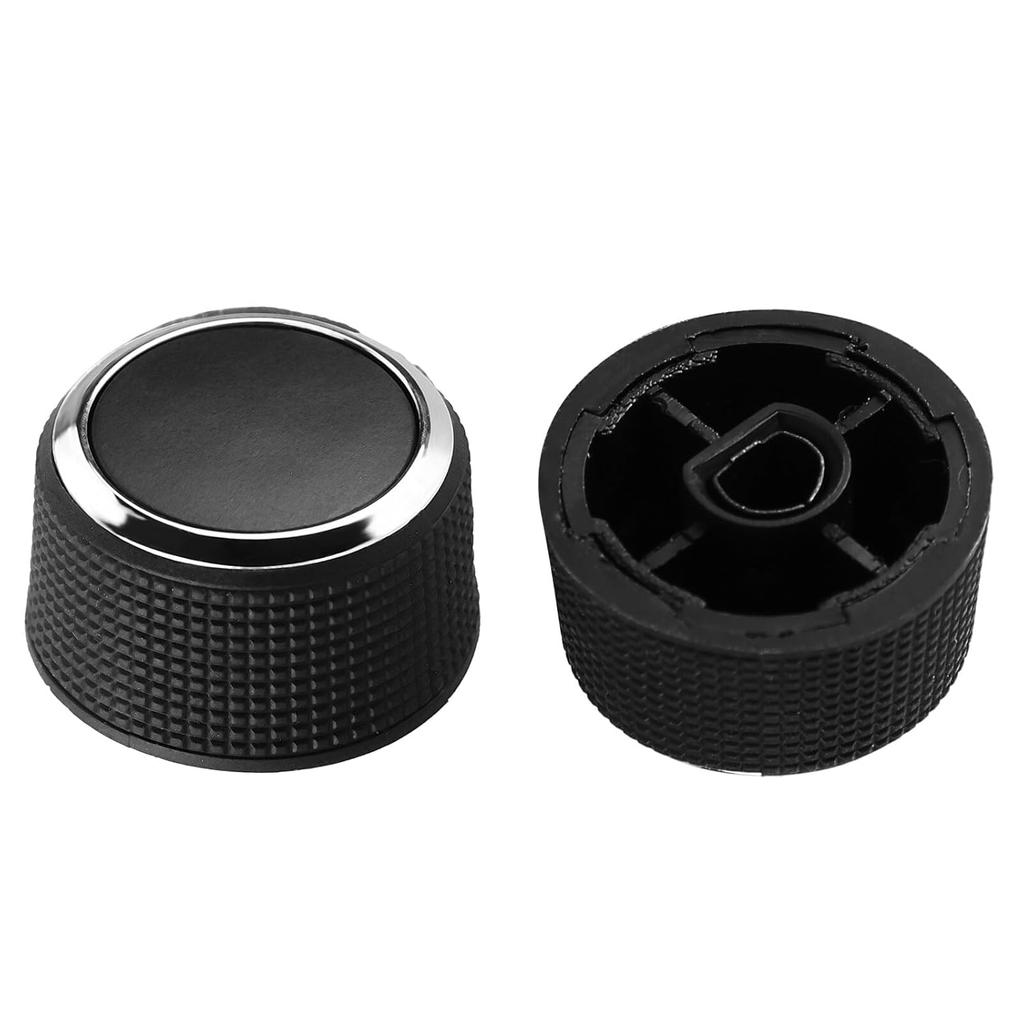 2 Sets of Rear Audio Volume Control Knob Compatible with 2007-2013 Buick Enclave Cadillac Escalade Chevy Suburban GM Tahoe Traverse Silverado Sierra