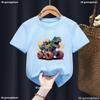 Funny Monster Truck T Rex Tshirt For Girls/Boys Harajuku Kawaii Kids Clothes Cute Dinosaurs T Shirt Children'S Clothing T-Shirt